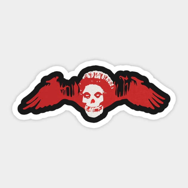 Misfits Angel Queen Sticker by Jensemannen